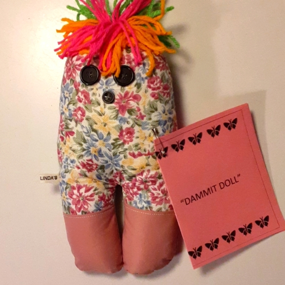 "DAMMIT DOLL"  Stress reliever.
